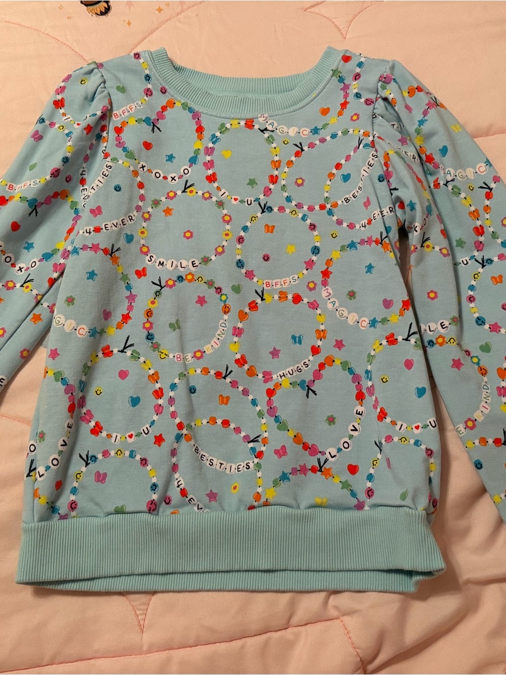 Little Sleepies Friendship Bracelet Shirt size 6